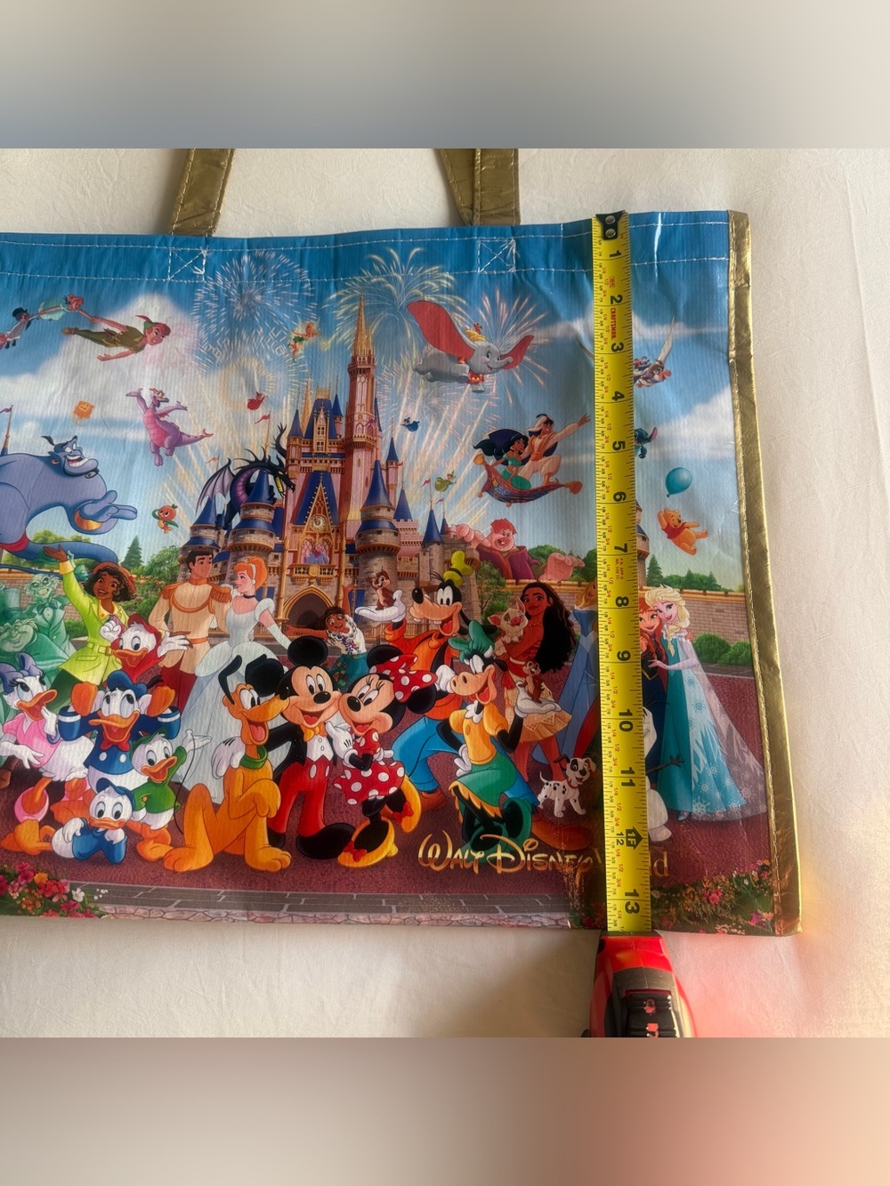 Walt Disney World 2026 Storybook Characters Reusable Large Tote Bag - Picture 7 of 7